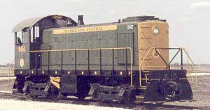 Prairie Dog Central Diesel Locomotive